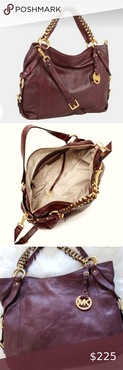 michael kors tristan bag bordeaux|Michael Michael Kors .